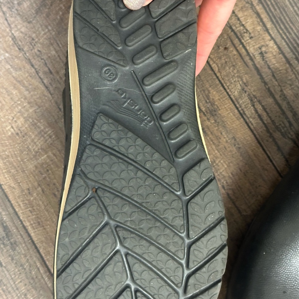 Dansko Black Mules